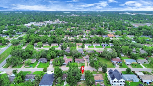 birds eye view of property featuring a residential view