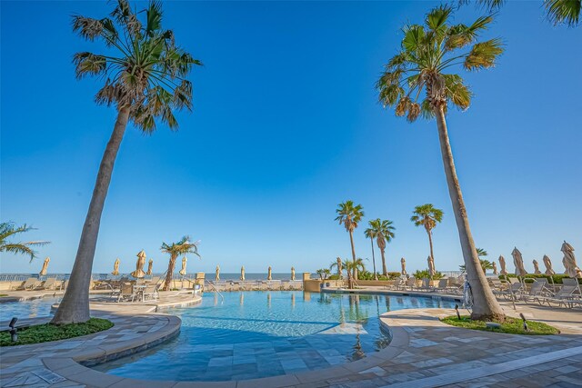 community pool featuring a patio