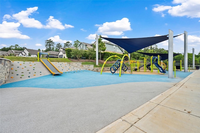 view of communal playground