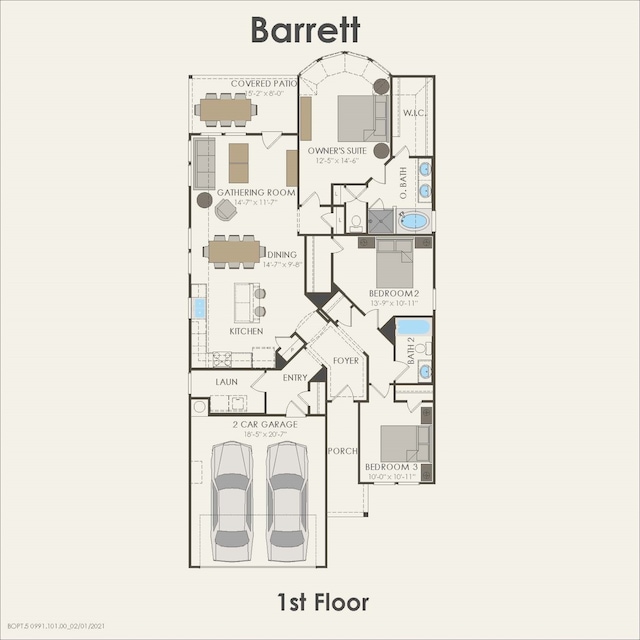 26704 Grandiflora Dr, Magnolia, TX 77355 - view of layout