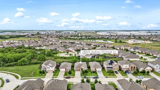 birds eye view of property featuring a residential view