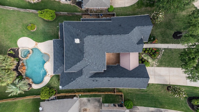 drone / aerial view