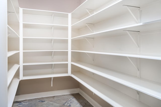 view of pantry