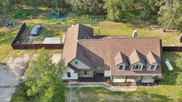 bird's eye view
