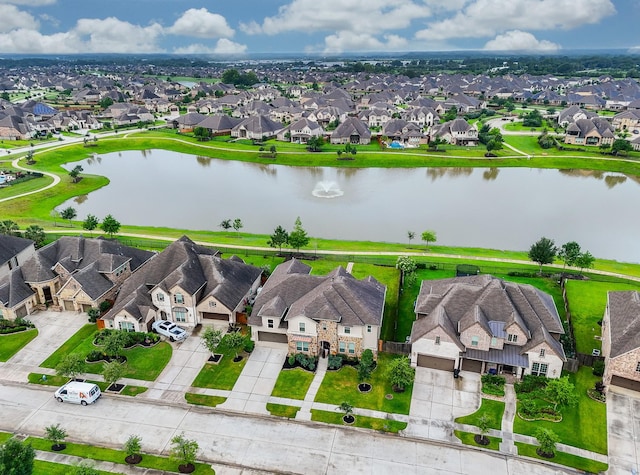 19019 Kimber Creek Ln, Cypress, TX 77429 - aerial view of residential area with a nearby body of water