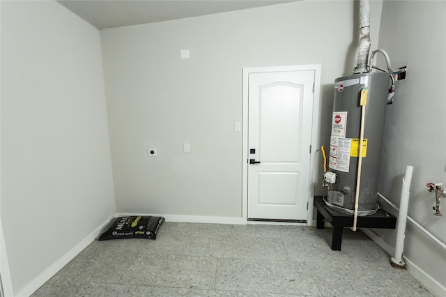 utilities featuring water heater