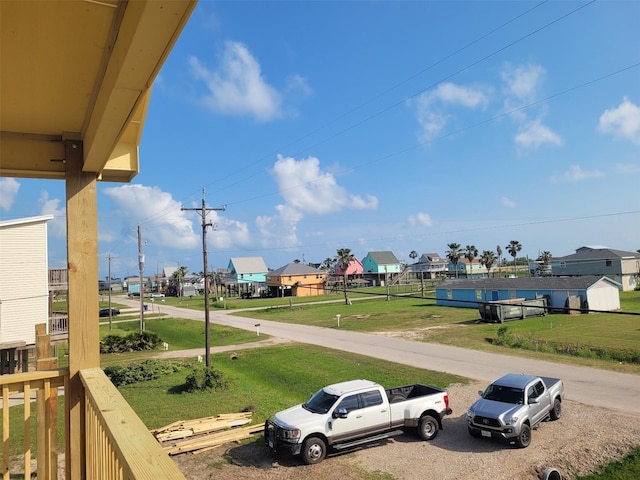 528 Thunder Rd, Surfside Beach, TX 77541 - view of grassy yard featuring a residential view