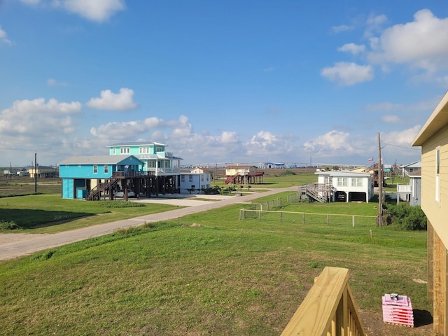 528 Thunder Rd, Surfside Beach, TX 77541 - view of yard