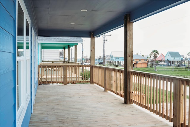 528 Thunder Rd, Surfside Beach, TX 77541 - view of deck