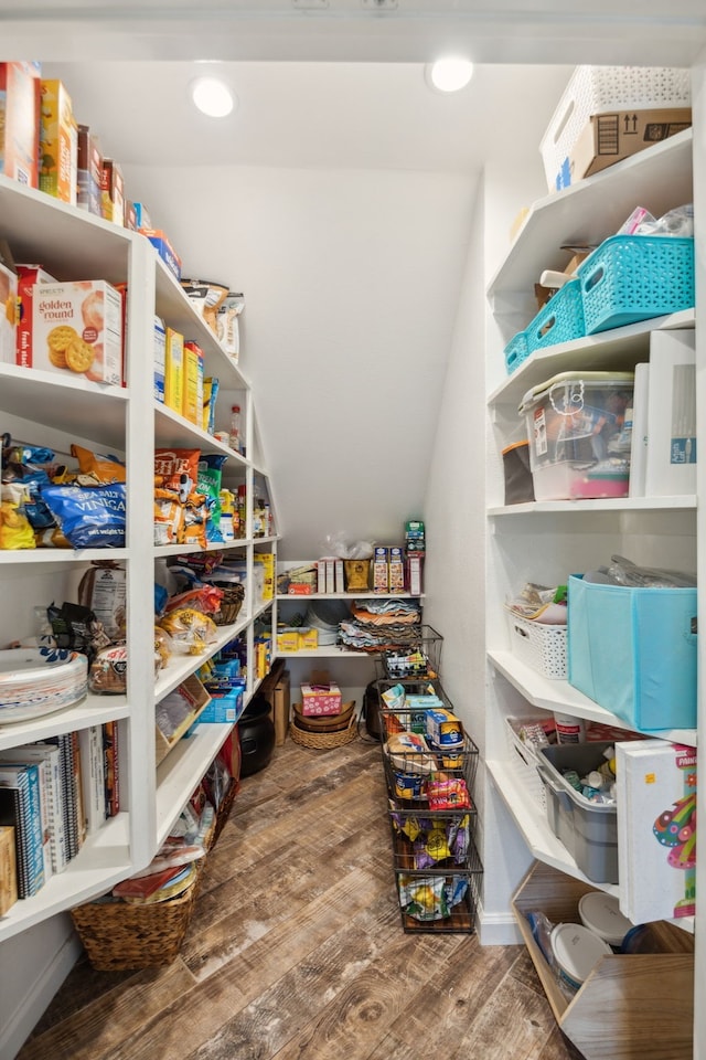 view of pantry