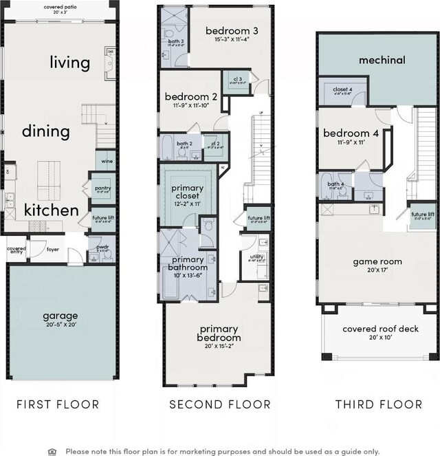 819 Dorothy St Unit A, Houston, TX 77008 - property floor plan