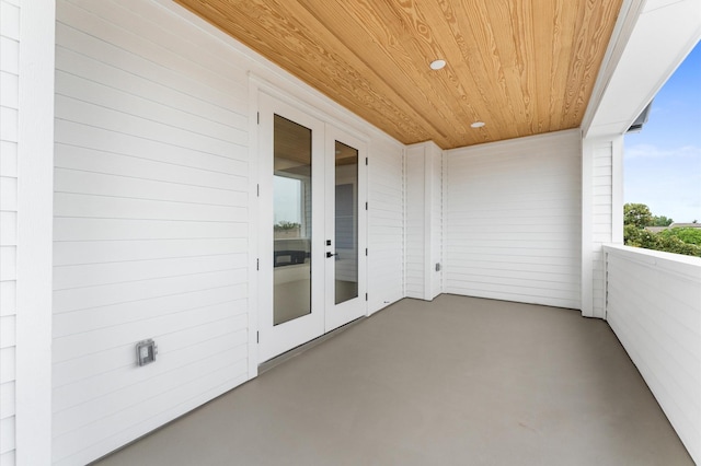 819 Dorothy St Unit A, Houston, TX 77008 - balcony with french doors