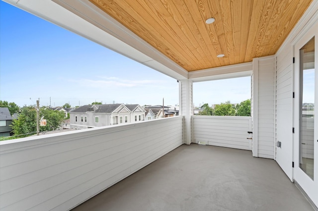 819 Dorothy St Unit A, Houston, TX 77008 - balcony featuring a residential view