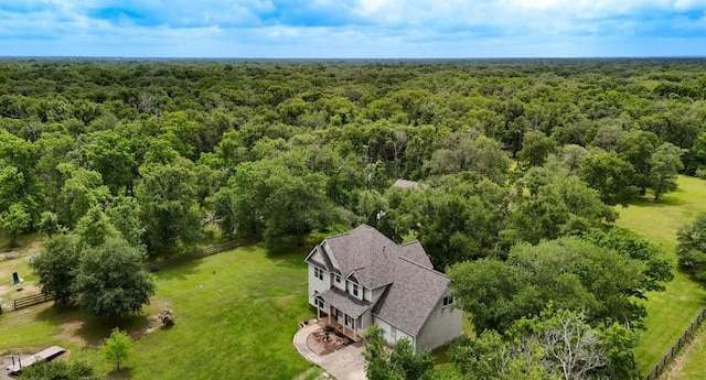 20610 Live Oak Dr, Damon, TX 77430 - aerial view of a forest