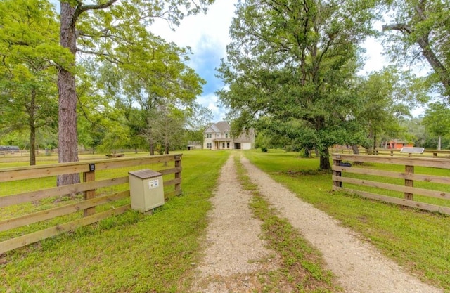 20610 Live Oak Dr, Damon, TX 77430 - view of dirt / gravel road