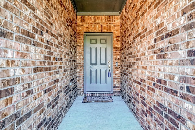 15314 Stulan Burn Dr, Humble, TX 77346 - doorway to property with brick siding