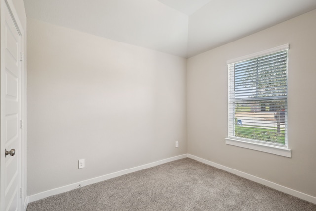 5030 Magnolia Springs Dr, Pearland, TX 77584 - unfurnished room with plenty of natural light, carpet floors, baseboards, and vaulted ceiling
