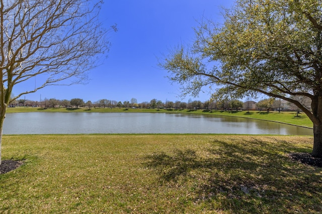 property view of water