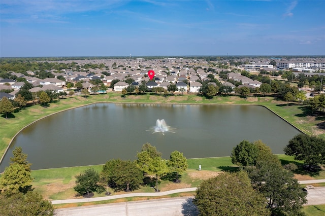 19527 Hardwood Ridge Trl, Cypress, TX 77429 - aerial view of a large body of water