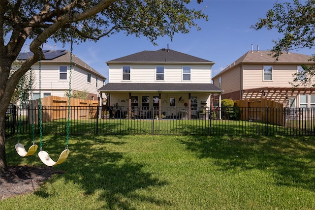 19527 Hardwood Ridge Trl, Cypress, TX 77429 - rear view of property with a patio area
