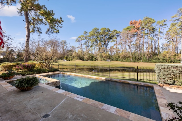 3034 Serena Vista Way, Houston, TX 77068 - view of swimming pool featuring a patio area and a fenced backyard