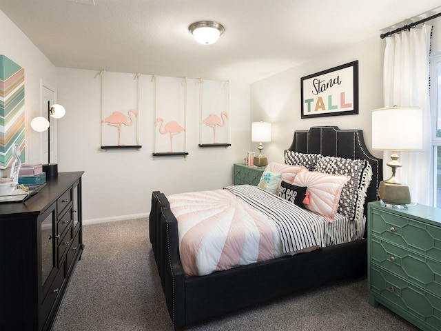 12130 Meandering Stream Dr, Baytown, TX 77523 - carpeted bedroom featuring baseboards
