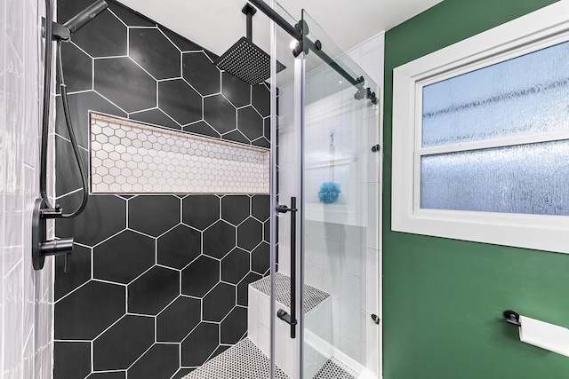 1609 Tabor St, Houston, TX 77009 - full bath with a stall shower