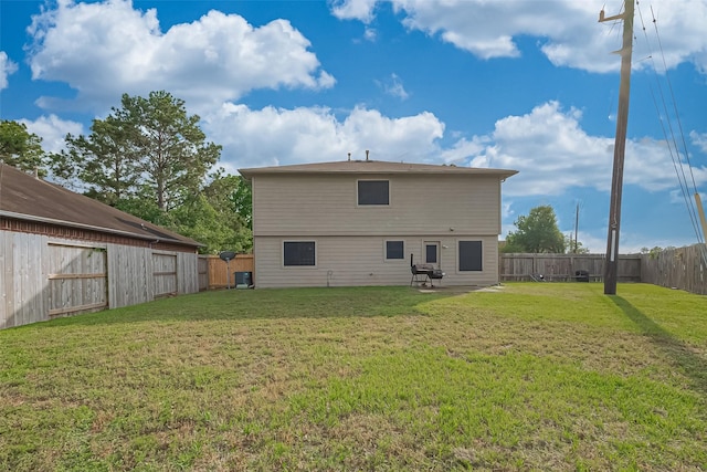 10834 Glenora Dr, Houston, TX 77065 - back of house featuring a fenced backyard