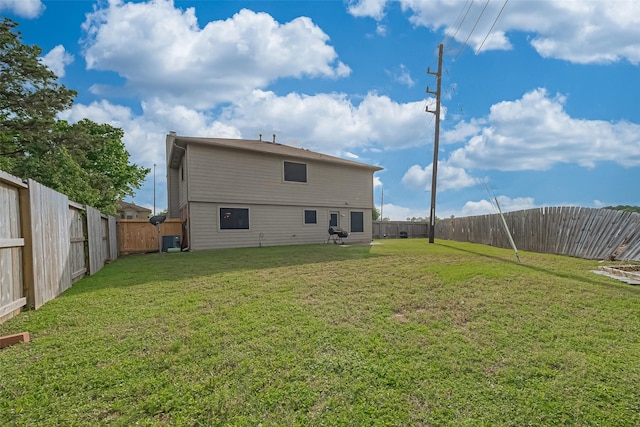 10834 Glenora Dr, Houston, TX 77065 - rear view of house with a fenced backyard