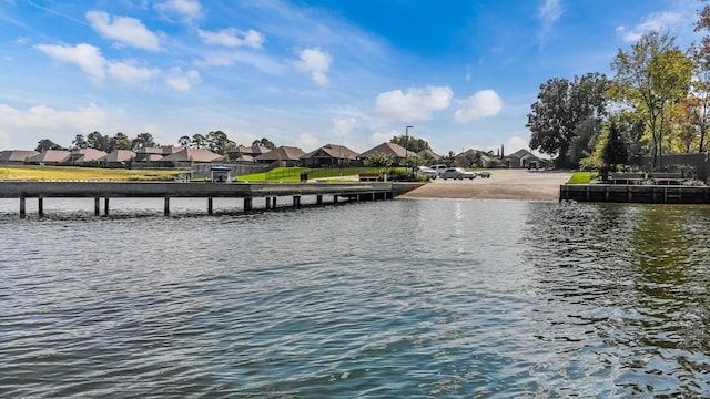 6006 Henry Hamlet Dr, Conroe, TX 77304 - water view with nearby suburban area