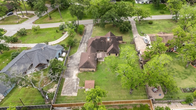 birds eye view of property featuring a residential view