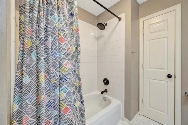 13538 Scenic Glade Dr, Houston, TX 77059 - full bathroom featuring tile patterned flooring and shower / bath combo