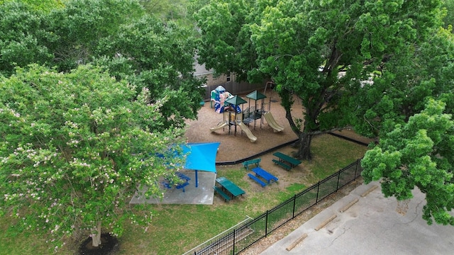 bird's eye view