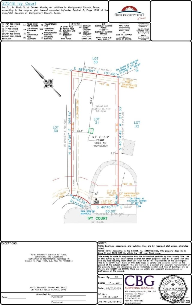 LOT31 Ivy Ct, Magnolia, TX 77354 - photo 6