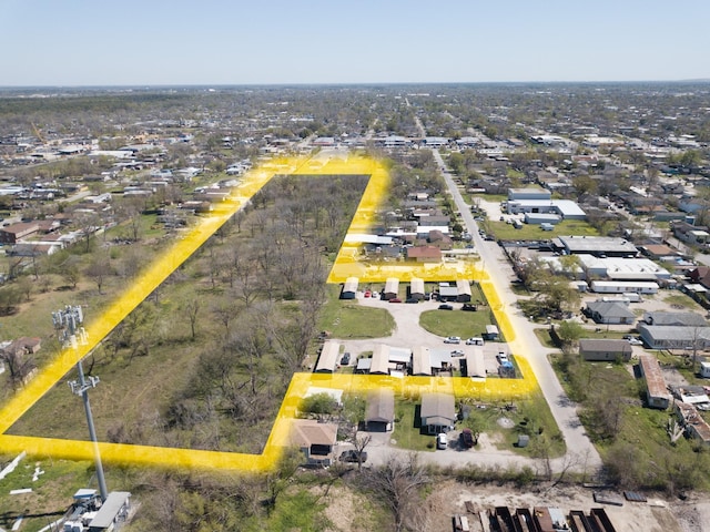 1703 Sunny Dr, Houston, TX 77093 - birds eye view of property