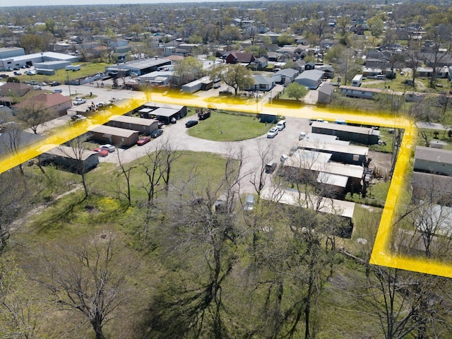 1703 Sunny Dr, Houston, TX 77093 - aerial view featuring a residential view