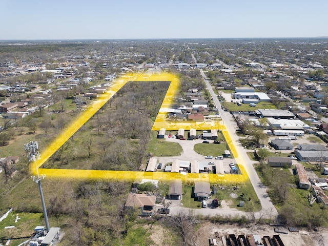 1703 Sunny Dr, Houston, TX 77093 - birds eye view of property