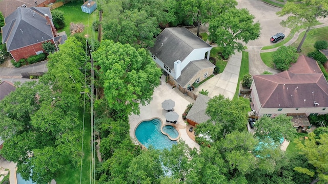aerial view