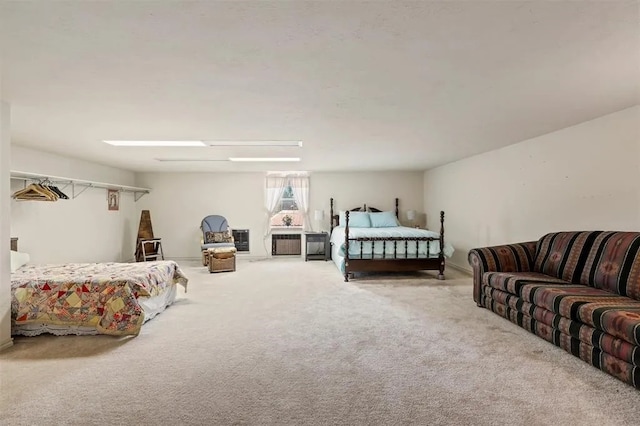 bedroom with carpet flooring