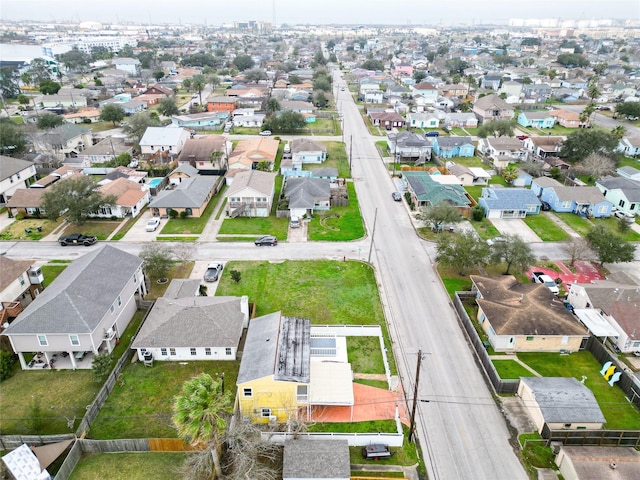 5703 Fraser Ave, Galveston, TX 77551 - birds eye view of property with a residential view