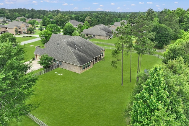 drone / aerial view