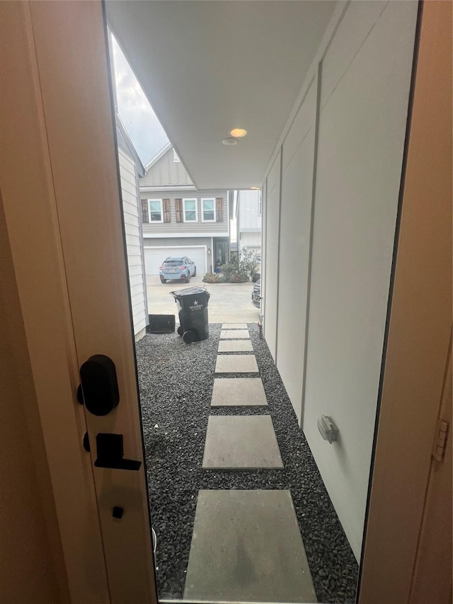 view of hallway