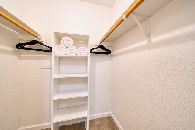10912 Gulf Fwy Unit 28, Houston, TX 77034 - spacious closet featuring wood finished floors