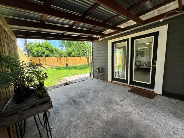 7006 Jalna St, Houston, TX 77055 - view of patio