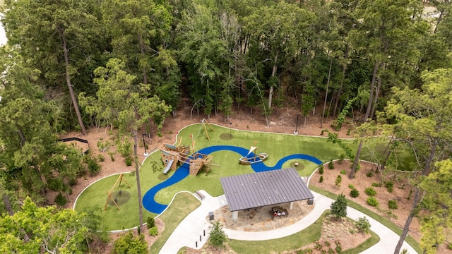 4381 Victoria Pine Dr, Spring, TX 77386 - aerial view