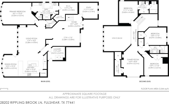 28202 Rippling Brook Ln, Fulshear, TX 77441 - view of layout
