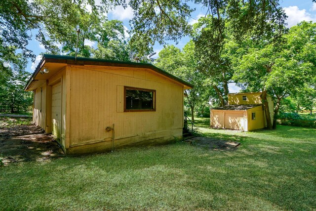 406 Hidden Creek Cir, Sealy, TX 77474 - view of shed