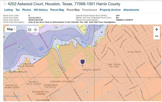 4202 Astwood Ct, Houston, TX 77068 - map location