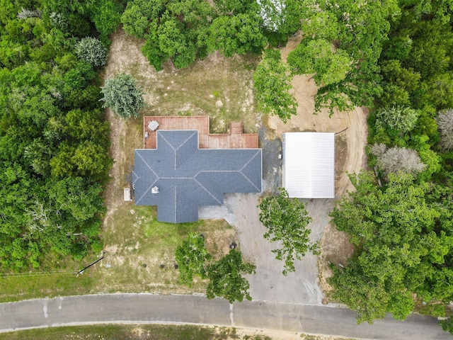 drone / aerial view