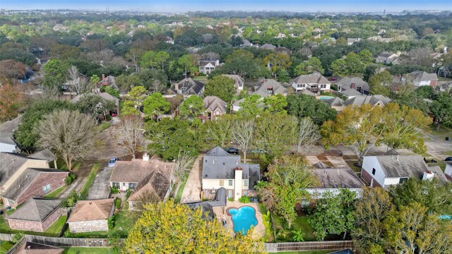 2021 Caravel Dr, League City, TX 77573 - bird's eye view featuring a residential view